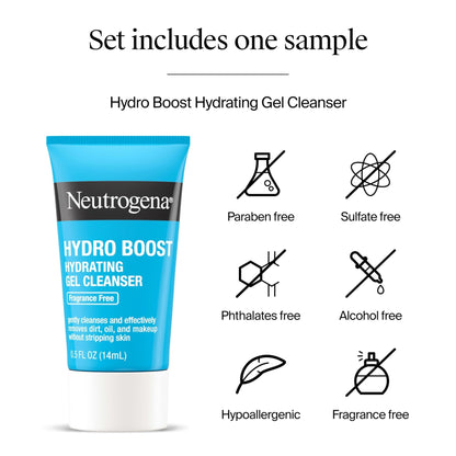 Neutrogena Hydro Boost Water Cream, 72 Hr Hydration for Normal/Extra Dry Skin, Fragrance Free, Face Moisturizer with Hyaluronic Acid, 1.7 oz - Maple Wellness Supplements