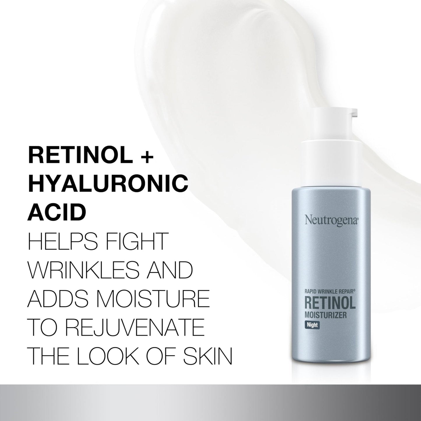 Neutrogena Retinol Face Moisturizer Cream, Rapid Wrinkle Repair, Anti-Wrinkle Night Moisturizer, Anti-Wrinkle Face & Neck Cream - Maple Wellness Supplements