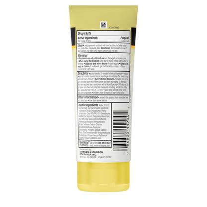 Neutrogena Sheer Zinc Oxide Kids Mineral Sunscreen Lotion, Broad Spectrum SPF 50+ with UVA/UVB Protection, Water-Resistant for 80 Minutes, Paraben-, Dye-, Fragrance- & Tear Free, 3 fl. oz - Maple Wellness Supplements
