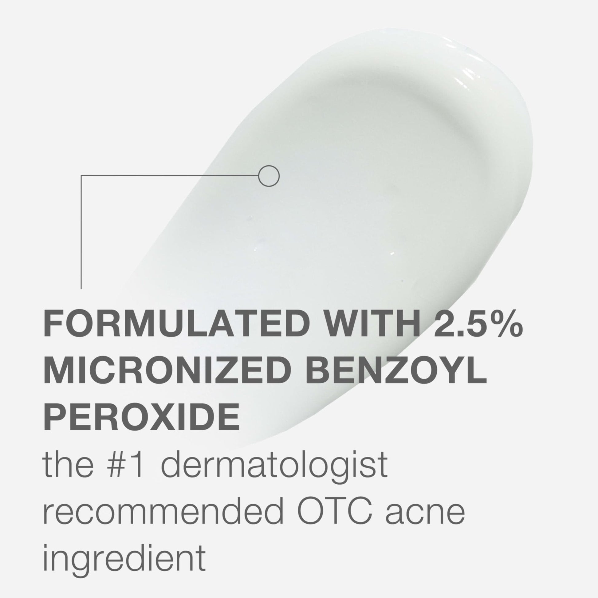 Neutrogena Stubborn Acne AM Face Treatment with 2.5% Micronized Benzoyl Peroxide Acne Medication, Oil-Free Daily Facial Treatment Reduces Size - Maple Wellness Supplements