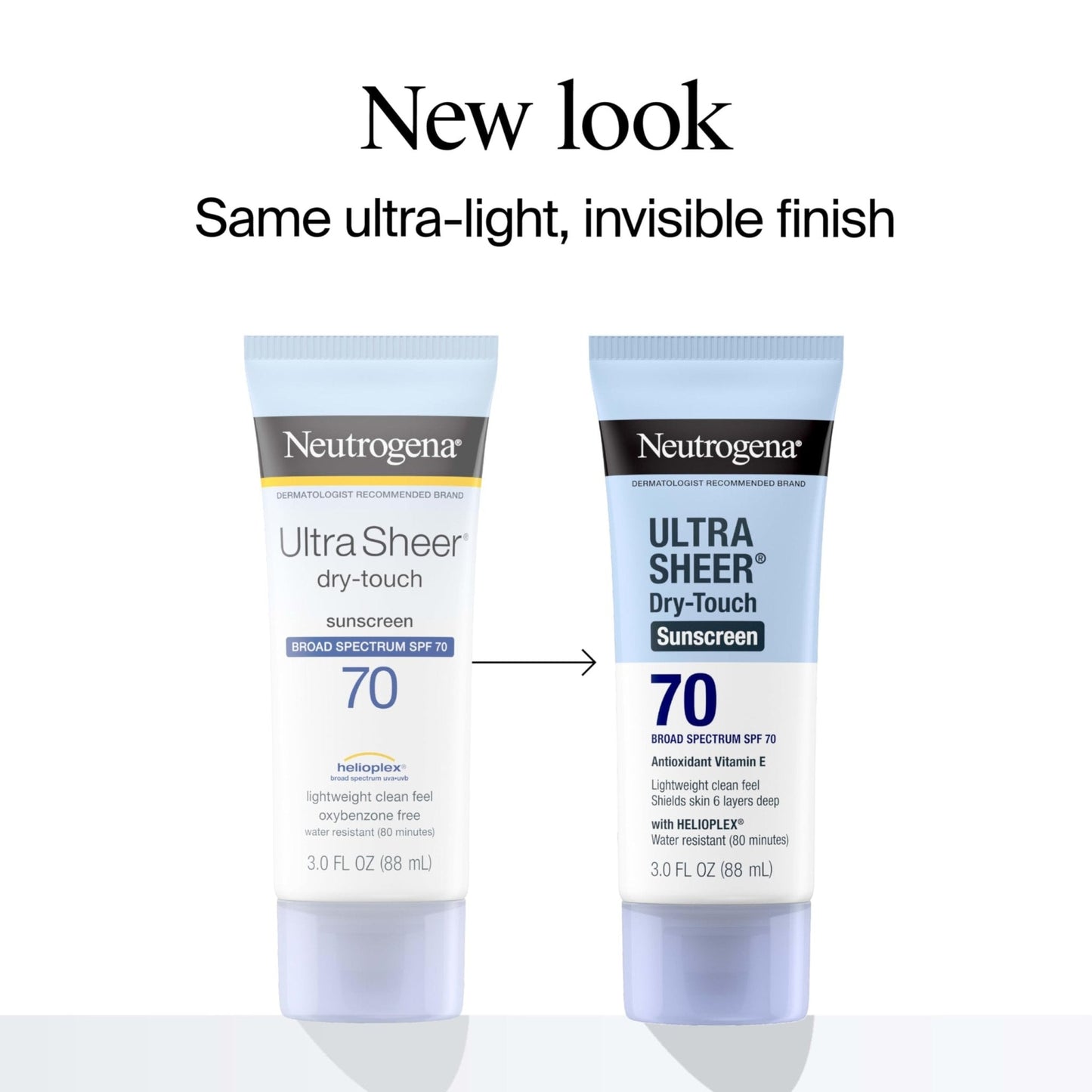 Neutrogena Ultra Sheer Dry-Touch Sunscreen Lotion SPF 70, Broad Spectrum, Water Resistant 80 Min - Maple Wellness Supplements