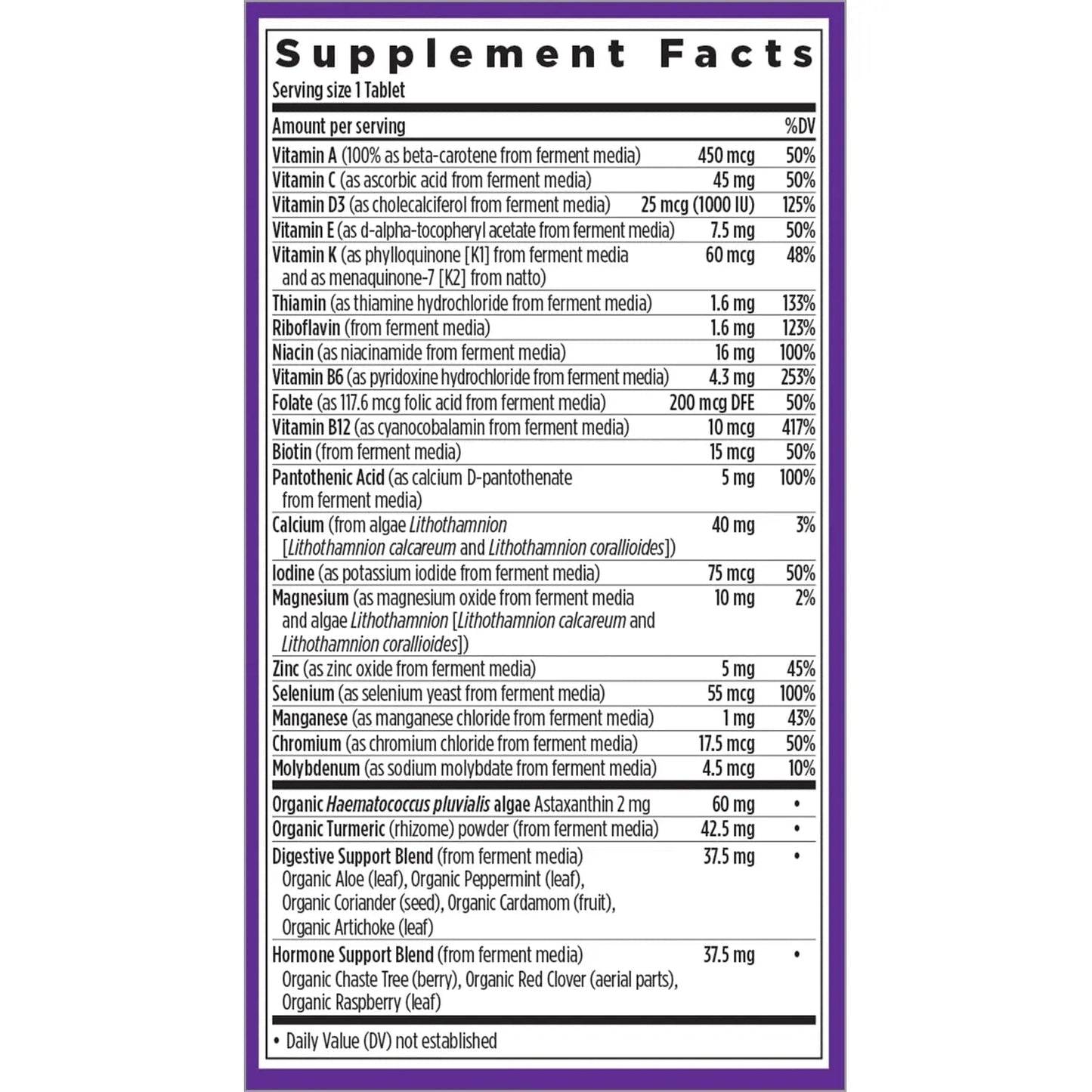 New Chapter Every Women's One Daily 55+ 90ct - Maple Wellness Supplements