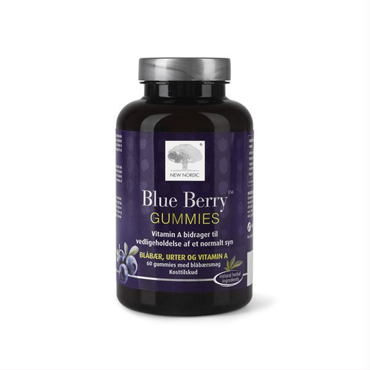 NEW NORDIC BLUE BERRY GUMMIES, 60 gummies - Maple Wellness Supplements