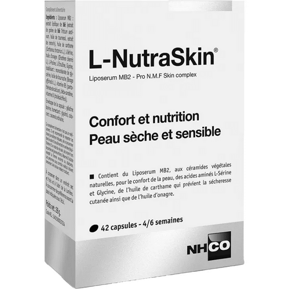 NHCO L-NutraSkin Comfort and Nutrition Dry Skin 42 capsules - Maple Wellness Supplements