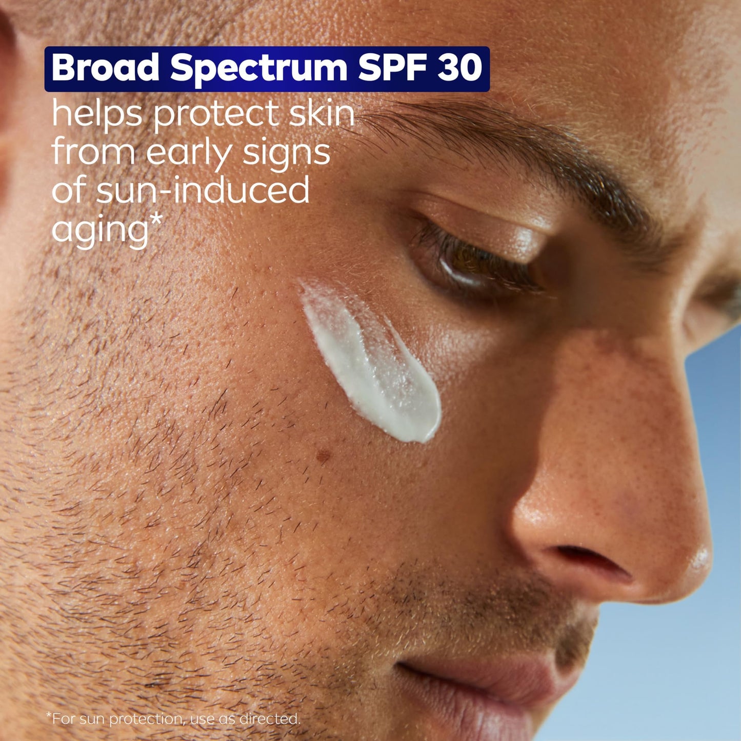 NIVEA MEN Age Defense Daily Face Moisturizer with Broad Spectrum SPF 30 Sunscreen, Pro-Retinol and Hyaluronic Acid, Beard-Friendly - Maple Wellness Supplements