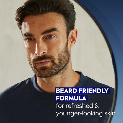 NIVEA MEN Age Defense Daily Face Moisturizer with Broad Spectrum SPF 30 Sunscreen, Pro-Retinol and Hyaluronic Acid, Beard-Friendly - Maple Wellness Supplements