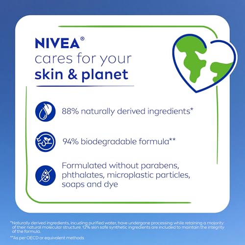NIVEA Nourishing Shea Butter Body Wash with Nourishing Serum, Moisturizing Body Wash for Women - Maple Wellness Supplements