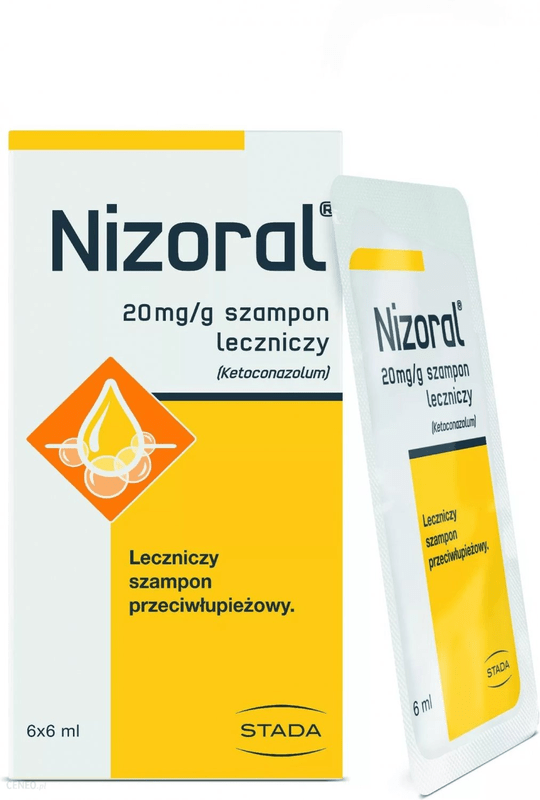 Nizoral medicated anti-dandruff shampoo 6ml x 6 sachets - Maple Wellness Supplements
