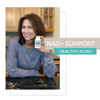 NMN Supplement 1000mg Pure - Liposomal NMN for NAD+ Supplement, Tested in USA, 60 Capsules - Maple Wellness Supplements