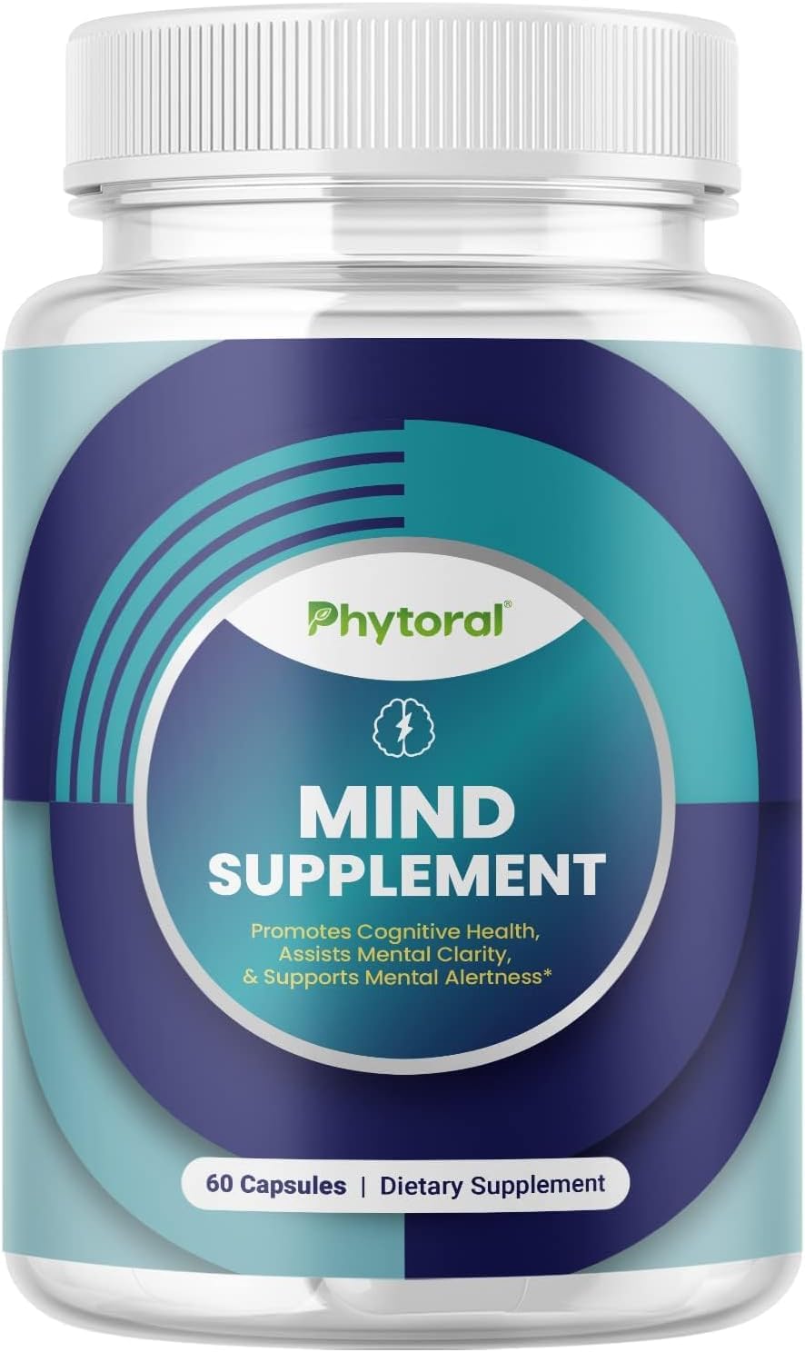 Nootropic Brain Supplement for Memory and Focus Enhancement - Vitamins for Brain Mental Health & Clarity - Cognitive Health Complex for Mind's Vitality & Mental Alert - 60 Count - Maple Wellness Supplements