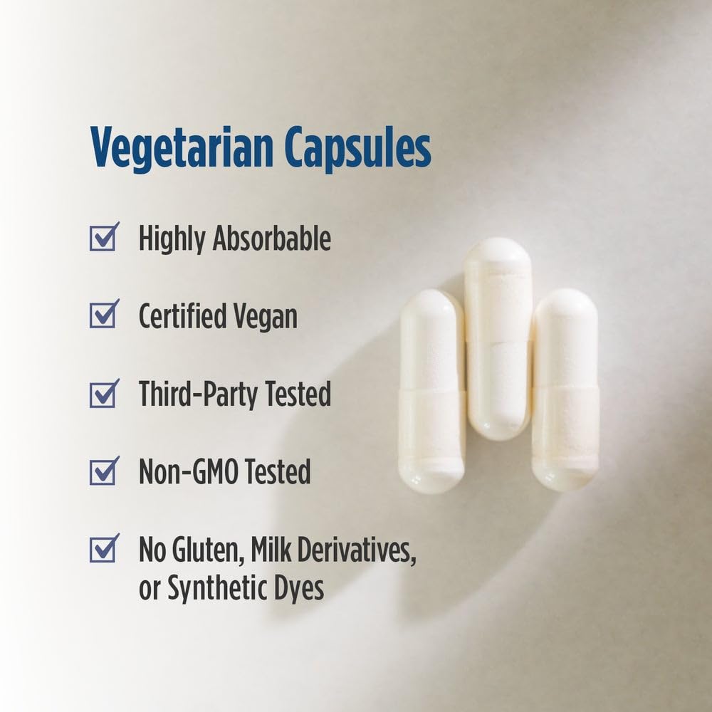 Nordic Naturals Magnesium Complex - 90 Capsules - 225 mg Magnesium, 1.9 mg Iron - Brain & Heart Health, Mood, Energy, & Muscle Relaxation - Non-GMO, Vegan - 30 Servings - Maple Wellness Supplements