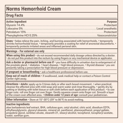 Norms The Full Hemorrhoid Treatment Bundle Medicated Wipes, Touch-Free Spray, and 5% Lidocaine Cream to Relieve Painful Itching, Burning & Swelling – Complete Hemorrhoid Care System - Maple Wellness Supplements