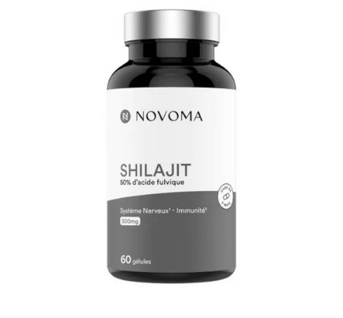 NOVOMA - Shilajit: Vitality & Cognitive Support - 60 Capsules - Maple Wellness Supplements