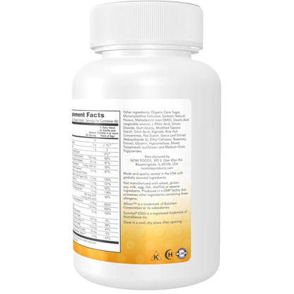 NOW Kids Supplements, Kid Vits Multivitamin, Berry Lemonade Flavor, 120 Chewable Tablets - Maple Wellness Supplements
