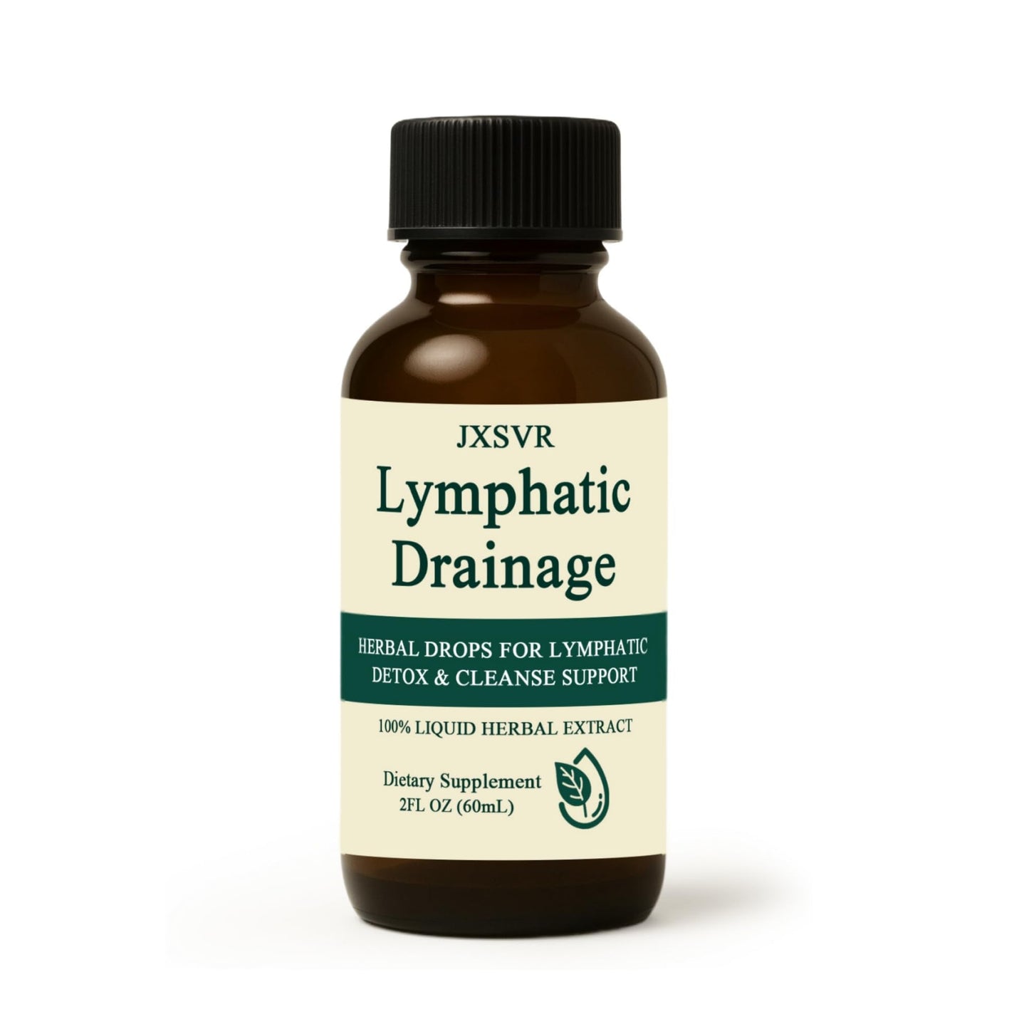 Nuflos Lymphatic Drainage Drops, Lymphatic Drainage Massager& Supplements, 2 Fl. Oz-Herbal Blend-Lymph System Support, Lymphatic Drainage, Immune System & Detox - Maple Wellness Supplements