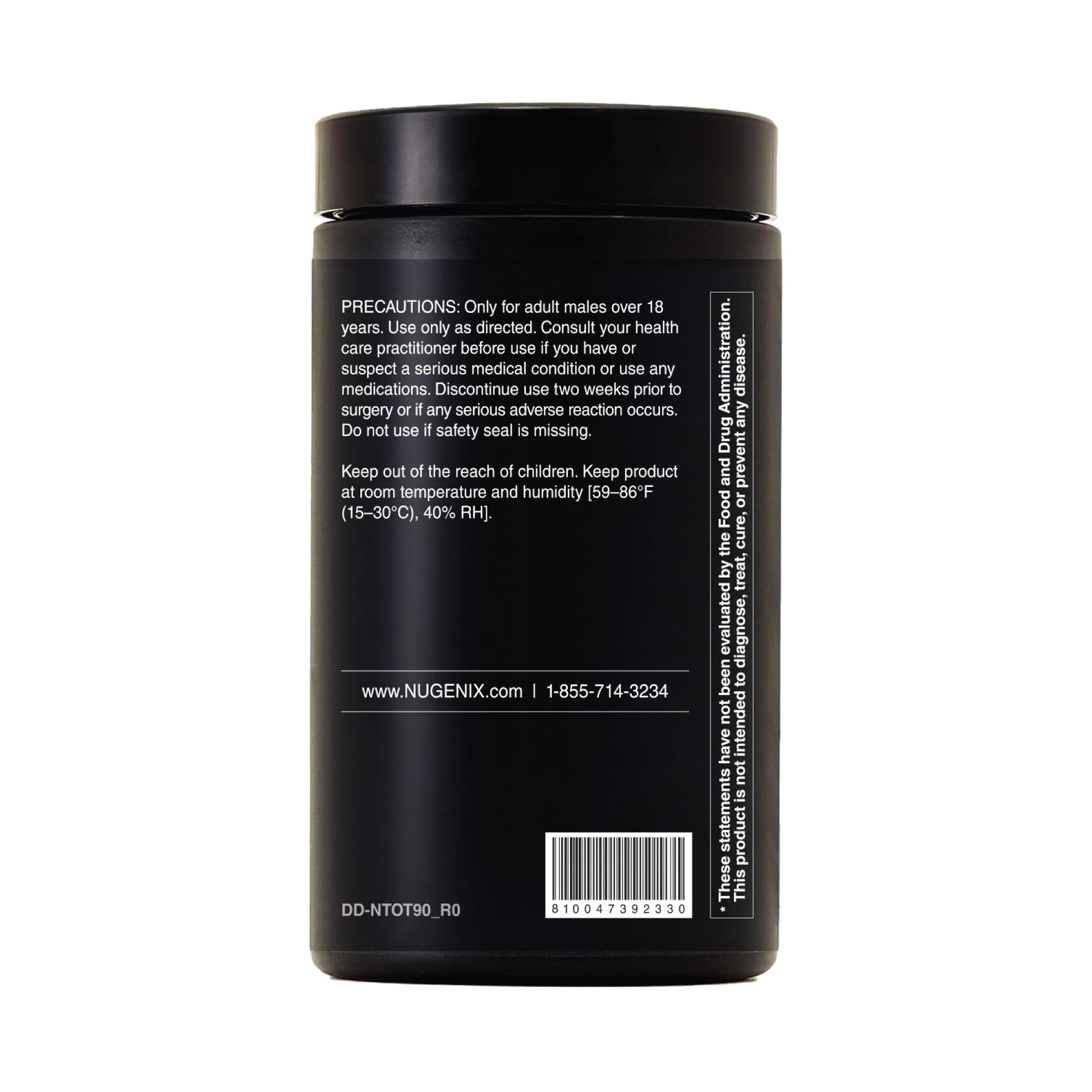 Nugenix Total-T2 - Nitric Oxide Booster for Men, Tesnor, S7, ElevATP, Tongkat, Citrulline, Nitric Oxide and Testosterone Supplement for Men (90 Count) - Maple Wellness Supplements