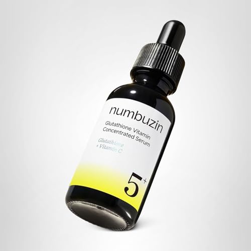 numbuzin No.5 Vitamin Concentrated Serum, Dark Spot Care, Glutathione & Vitamin Serum, Korean Skincare, Tranexamic Acid 4%, Niacinamide 5% - Maple Wellness Supplements