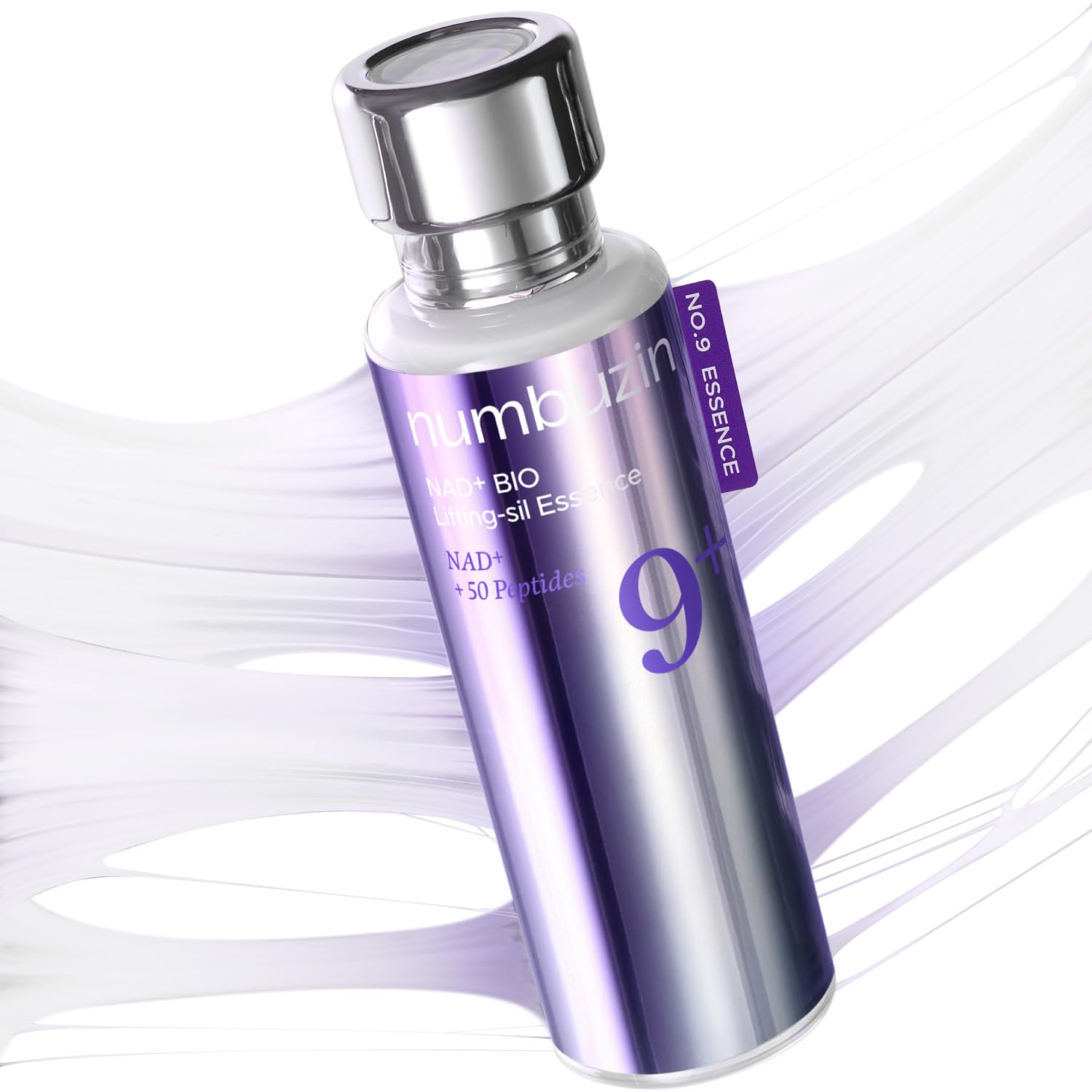 numbuzin No.9 NAD+ Peptide Lifting Serum for Face and Body, Firming & Wrinkles, 50 Peptide Essence for Sagging Skin, Fine Lines & Elasticity - Maple Wellness Supplements