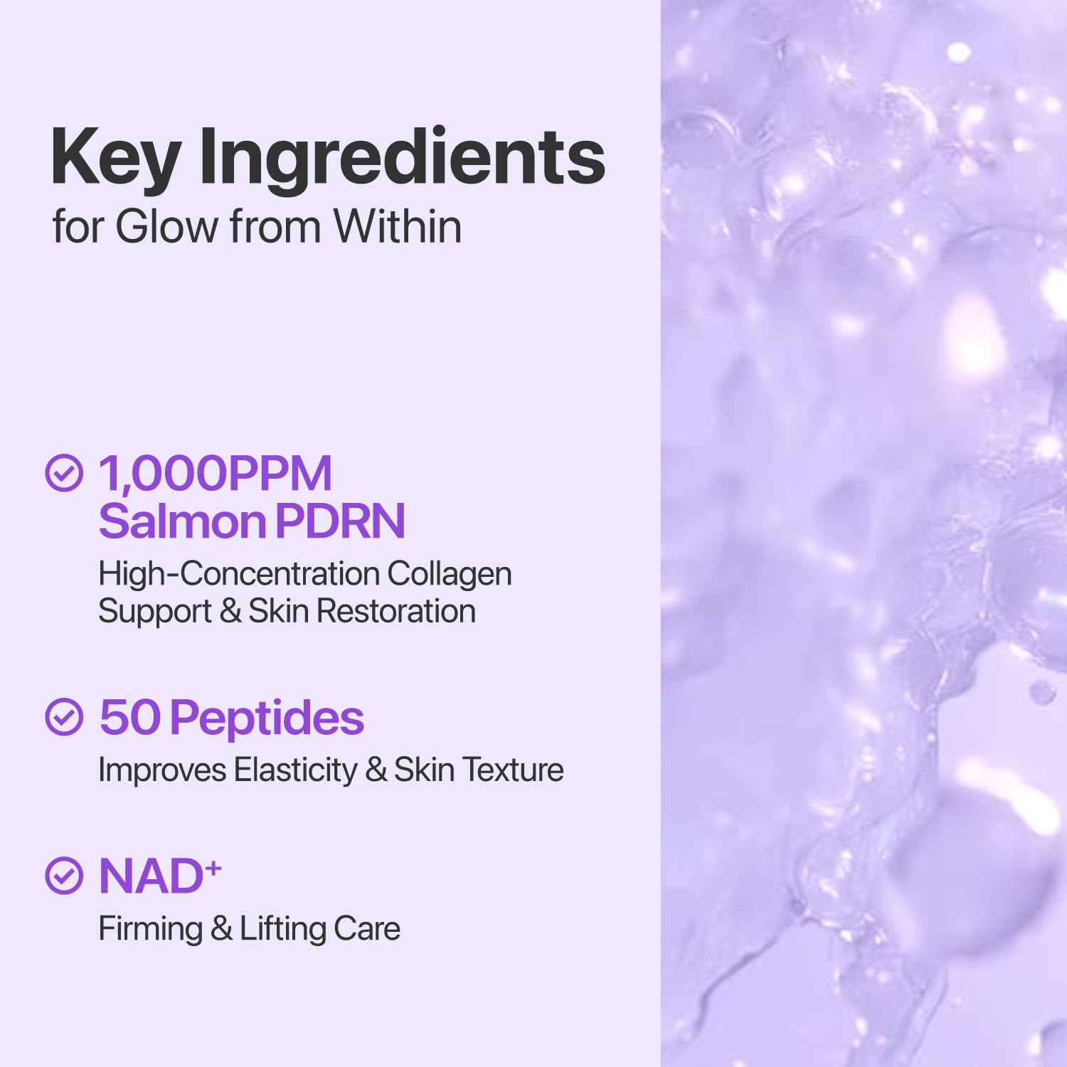 numbuzin No.9 NAD+ Salmon PDRN Glow Boosting Toner, Hydrating & Firming Toner for Wrinkles, Fine Lines & Dull Skin - Maple Wellness Supplements