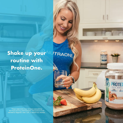 NutraOne ProteinOne Whey Protein Promote Recovery and Build Muscle with a Protein - Maple Wellness Supplements