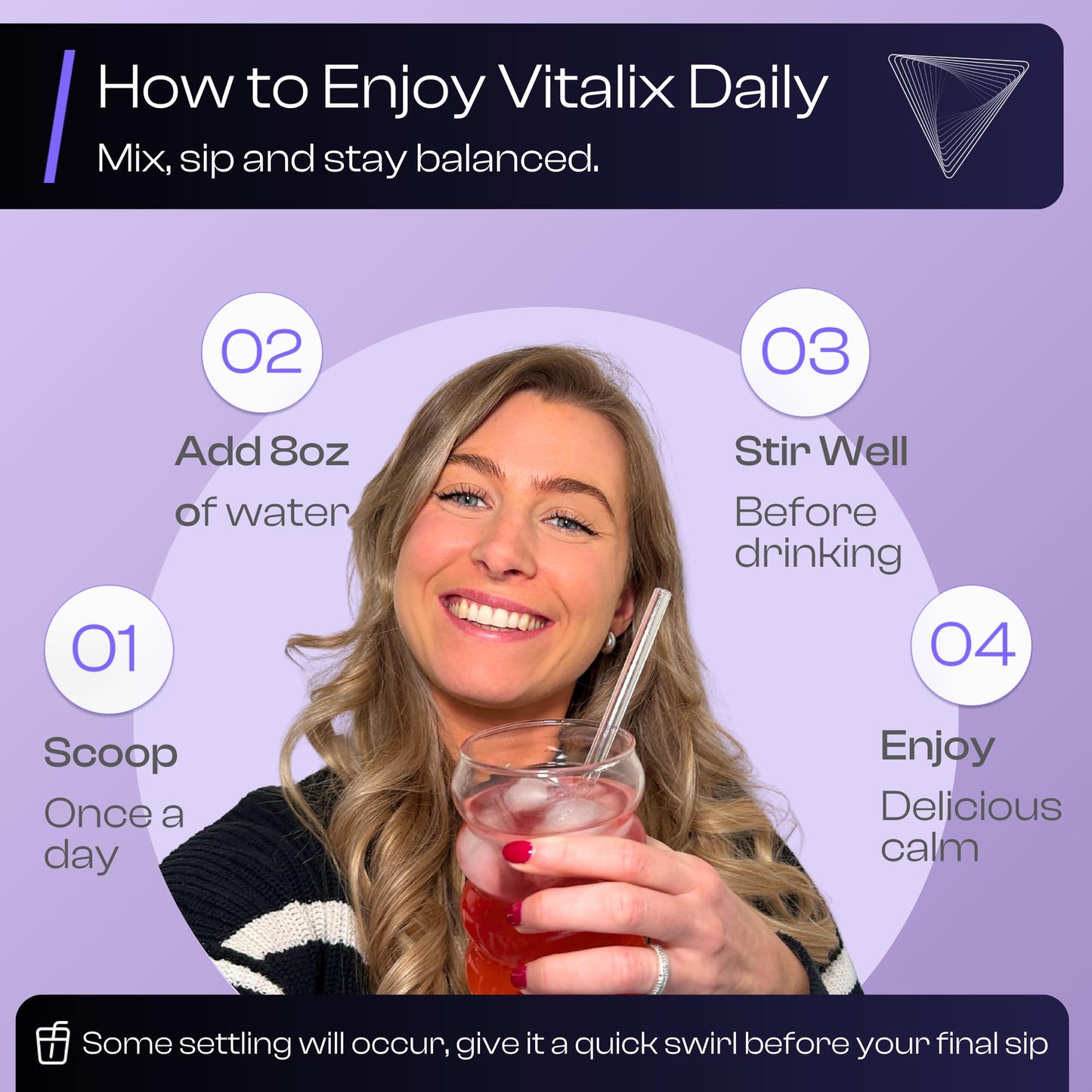 NutraVōs Vitalix – Cortisol Reducer & Adaptogen Drink Mix with Ashwagandha KSM 66, Magnesium Glycinate 200mg, L-Theanine 200mg, Vitamin C 500mg & Electrolytes – Raspberry Lemonade – 30 Servings - Maple Wellness Supplements