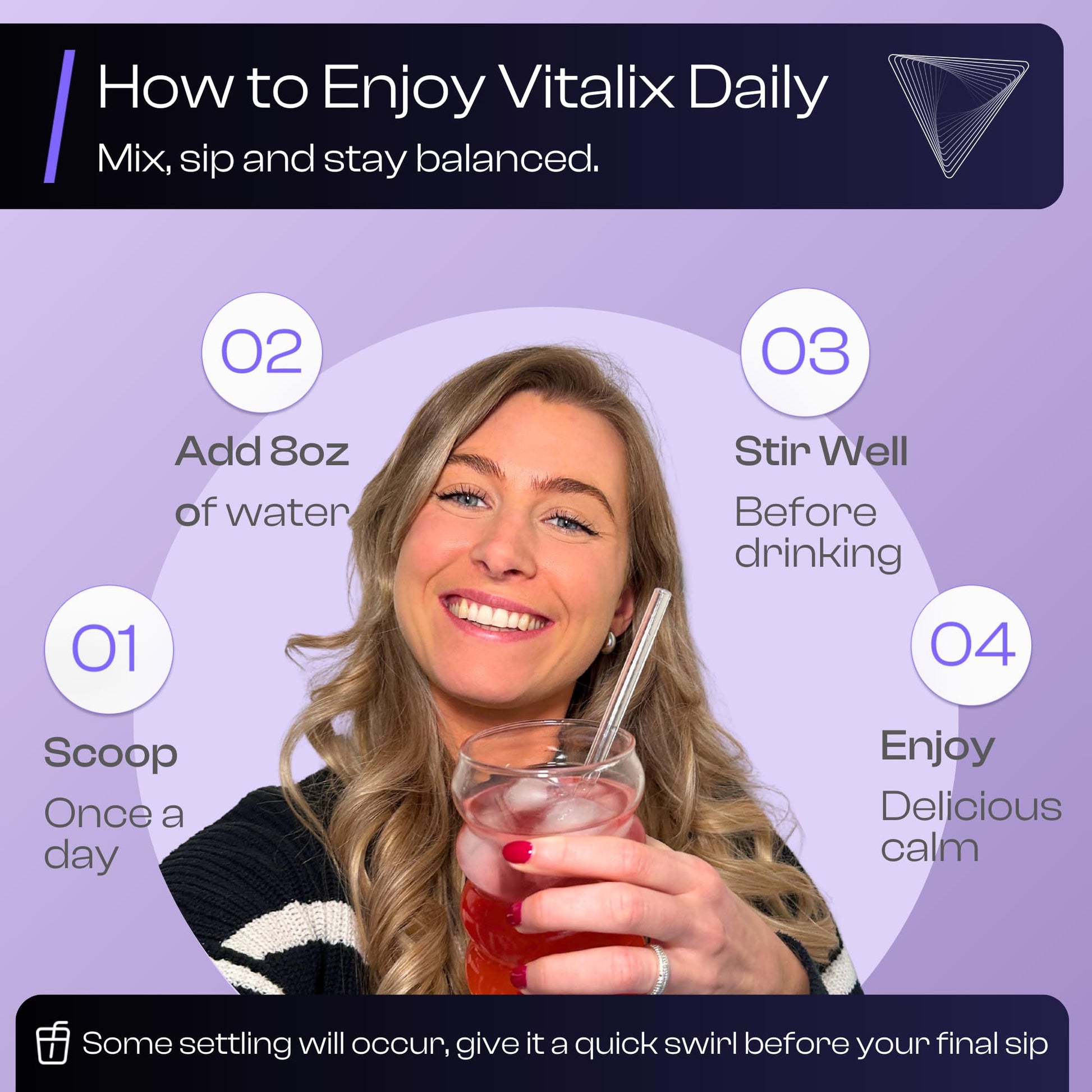 NutraVōs Vitalix – Cortisol Reducer & Adaptogen Drink Mix with Ashwagandha KSM 66, Magnesium Glycinate 200mg, L-Theanine 200mg, Vitamin C 500mg & Electrolytes – Raspberry Lemonade – 30 Servings - Maple Wellness Supplements