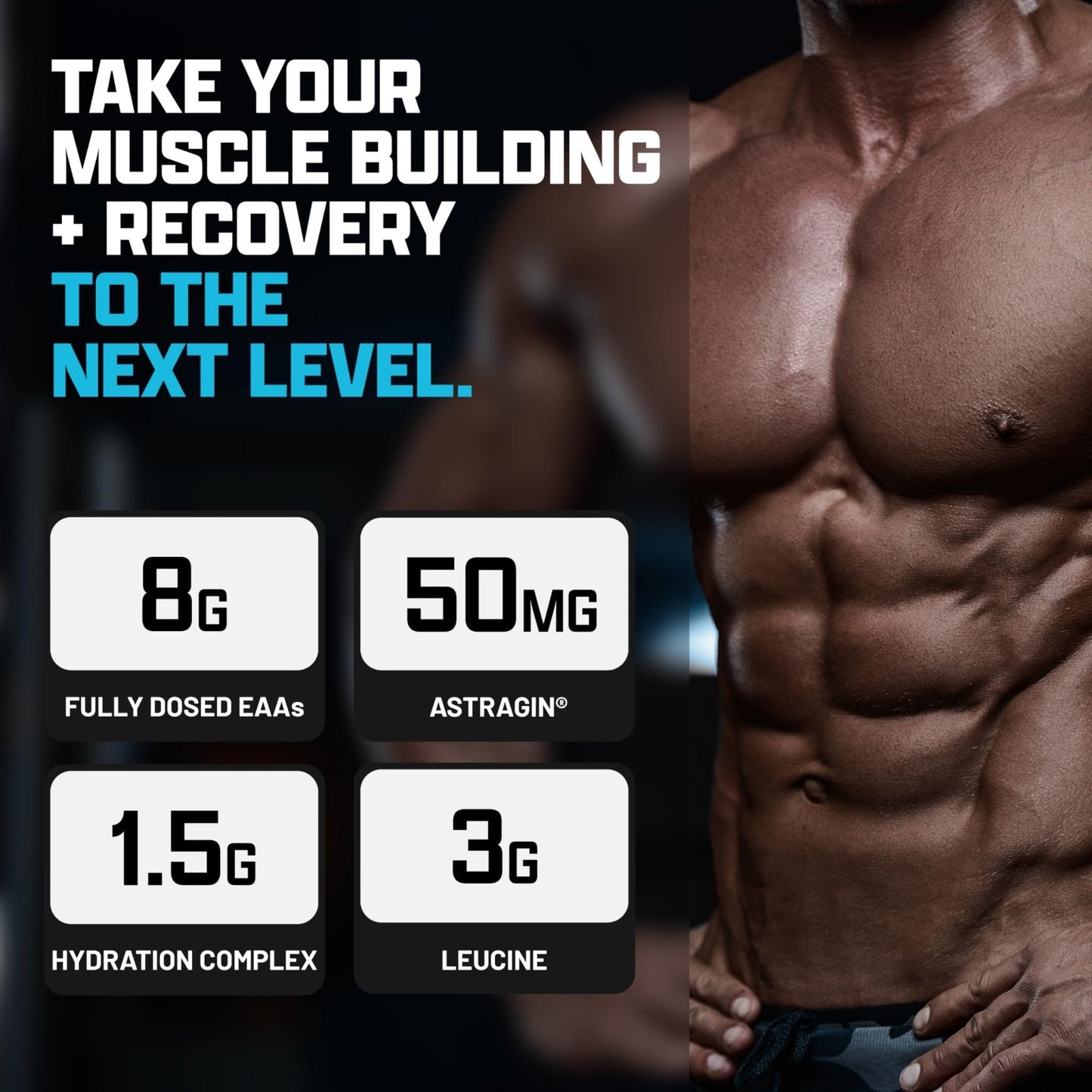 Nutrex Research EAA Hydration | EAAs + BCAA Powder | Muscle Recovery, Strength, Muscle Building, Endurance | 8G Essential Amino Acids + Electrolytes | Blueberry Lemonade 30 Servings - Maple Wellness Supplements