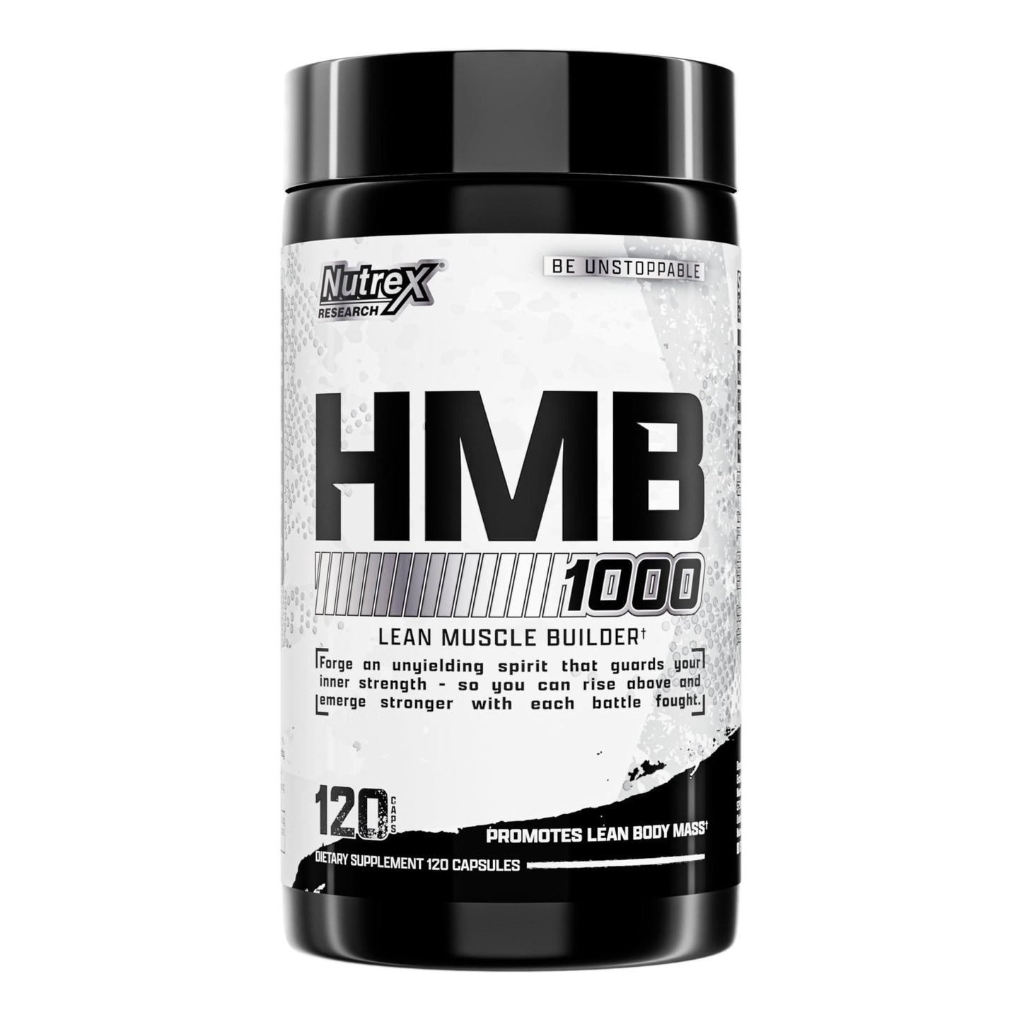 Nutrex Research HMB 1000 MG | Supports Muscle Recovery, Reduce Skeletal Muscle Damage, Increased Strength, Prevent Muscle Loss | 120 Capsules - Maple Wellness Supplements