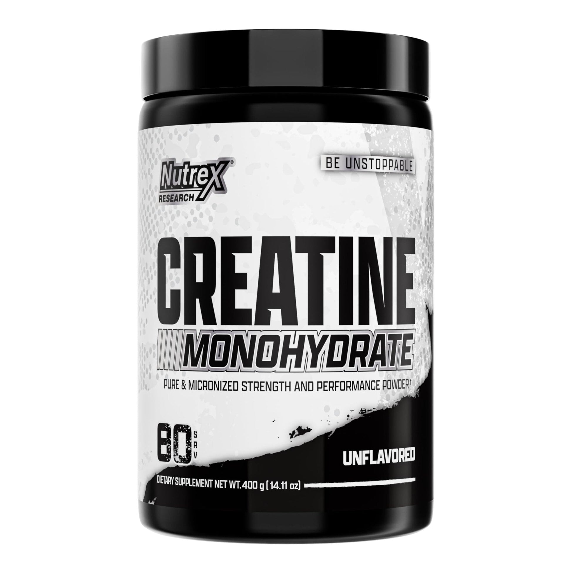 Nutrex Research Ultra Pure Creatine Monohydrate Powder Unflavored | 5G Micronized Creatine Powder for Muscle Gain, Strength - Maple Wellness Supplements