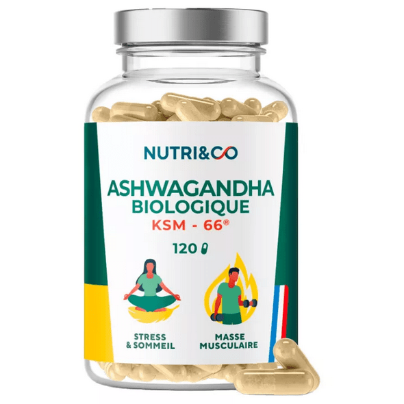 Nutri&Co Ashwagandha 120 Capsules - Maple Wellness Supplements