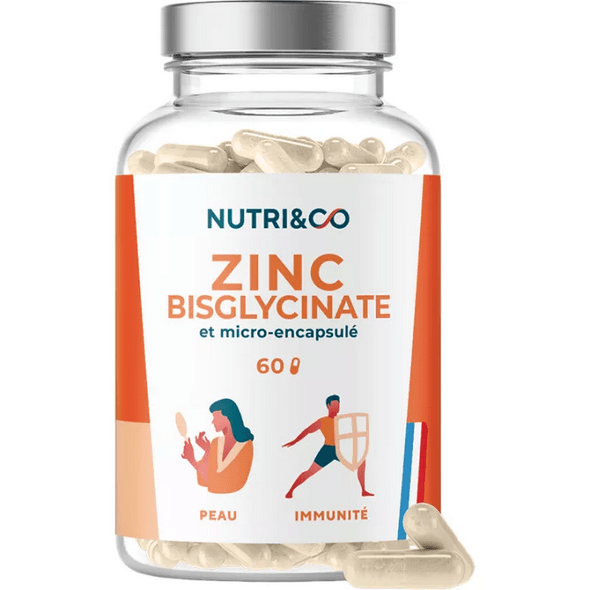 Nutri&Co Zinc 60 capsules - Maple Wellness Supplements