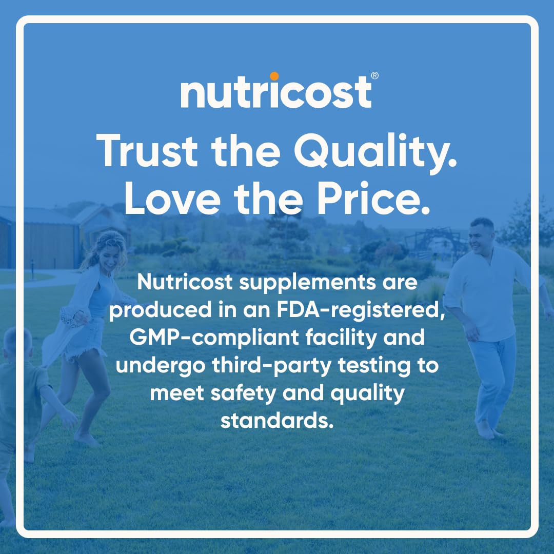 Nutricost Magnesium Complex 500mg, 240 Capsules - Magnesium Oxide, Citrate, and Glycinate - Gluten Free and Non-GMO - Maple Wellness Supplements