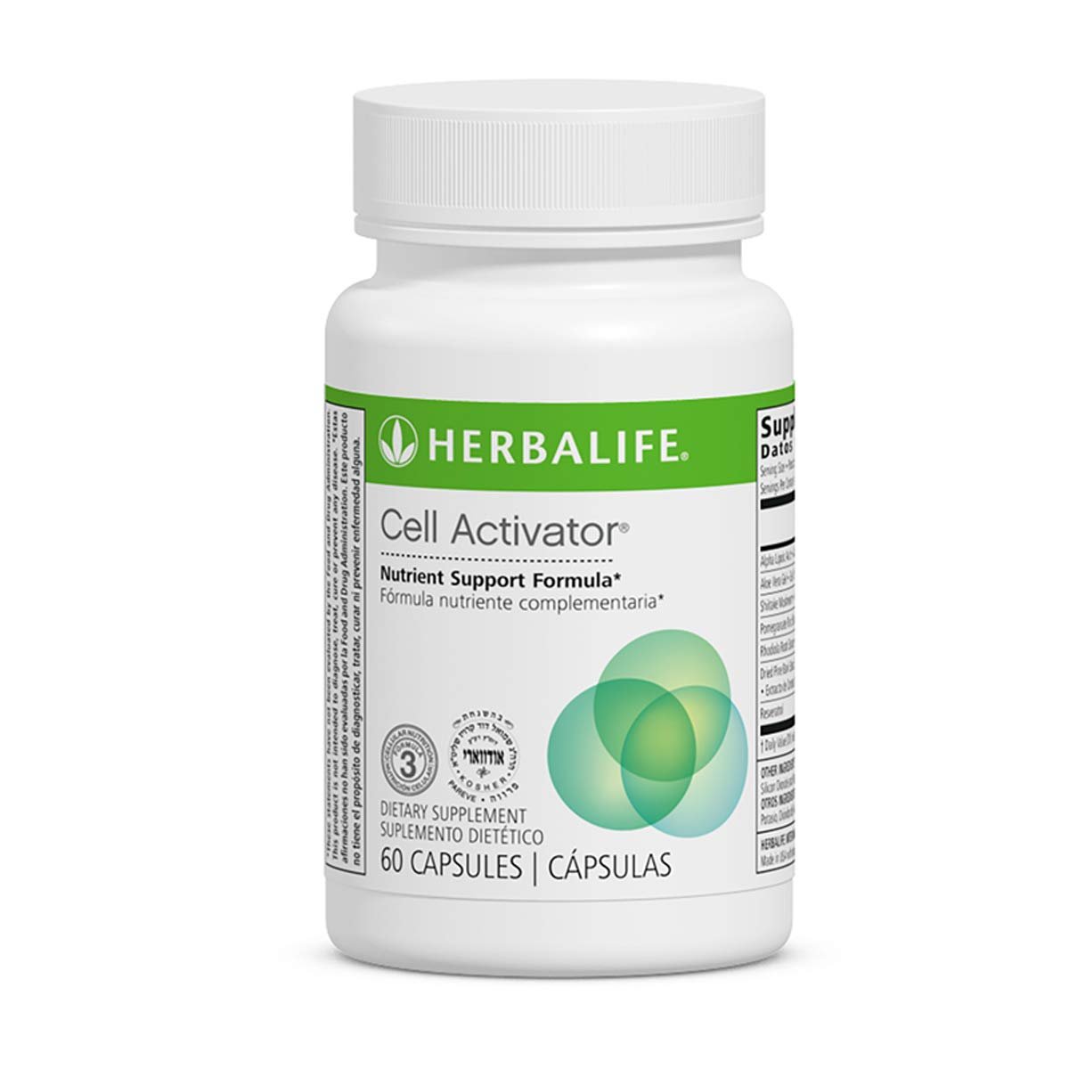 Nutrient Support Formula Cell Activator 60 Capsules W/Aloe Vera & Antioxidant Activity - Maple Wellness Supplements
