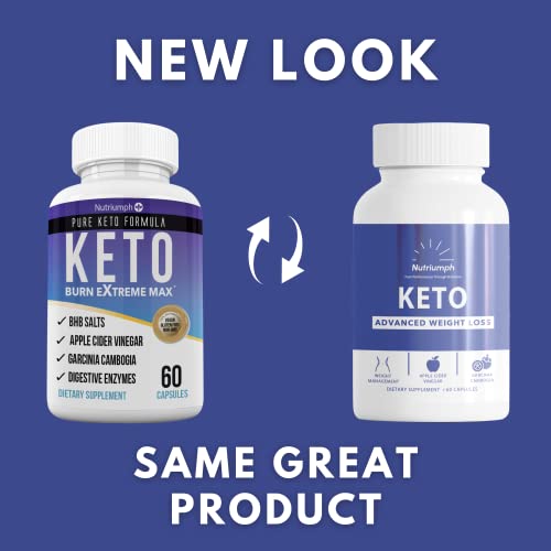 Nutriumph Keto BHB exogenous ketones | Keto Diet Pills | Advanced Ketone Supplement - Maple Wellness Supplements