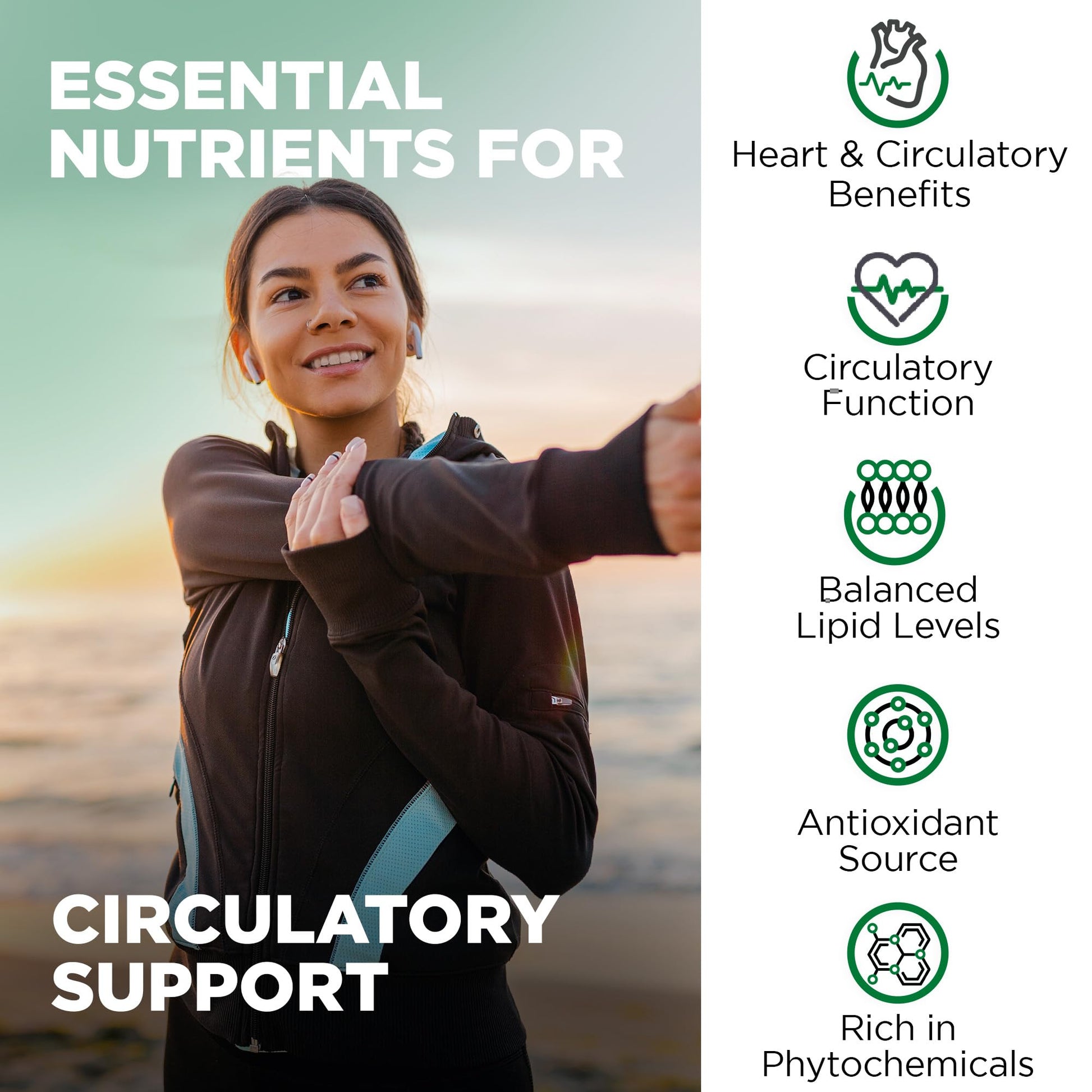 Nutrivein Premium Citrus Bergamot Supplement 1400mg 25:1 Bergamia Extract - 60 Day Supply (120 Capsules): Powerful Italian Citrus Bergamot 1400 mg+ - Maple Wellness Supplements