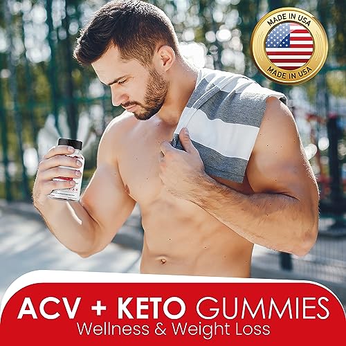 Nutrocell Simpli Health ACV Ketos Gummies Keto Apple Cider Vinegar 1050mg - Maple Wellness Supplements