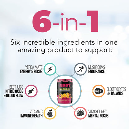 Nutrology Greens & Fruits Powder-Naturally Sourced Superfood, Chocolate (30 Servings) Beet Natural O2, Pre Workout Powder, Passion Fruit Flavor (30 Servings) - Maple Wellness Supplements