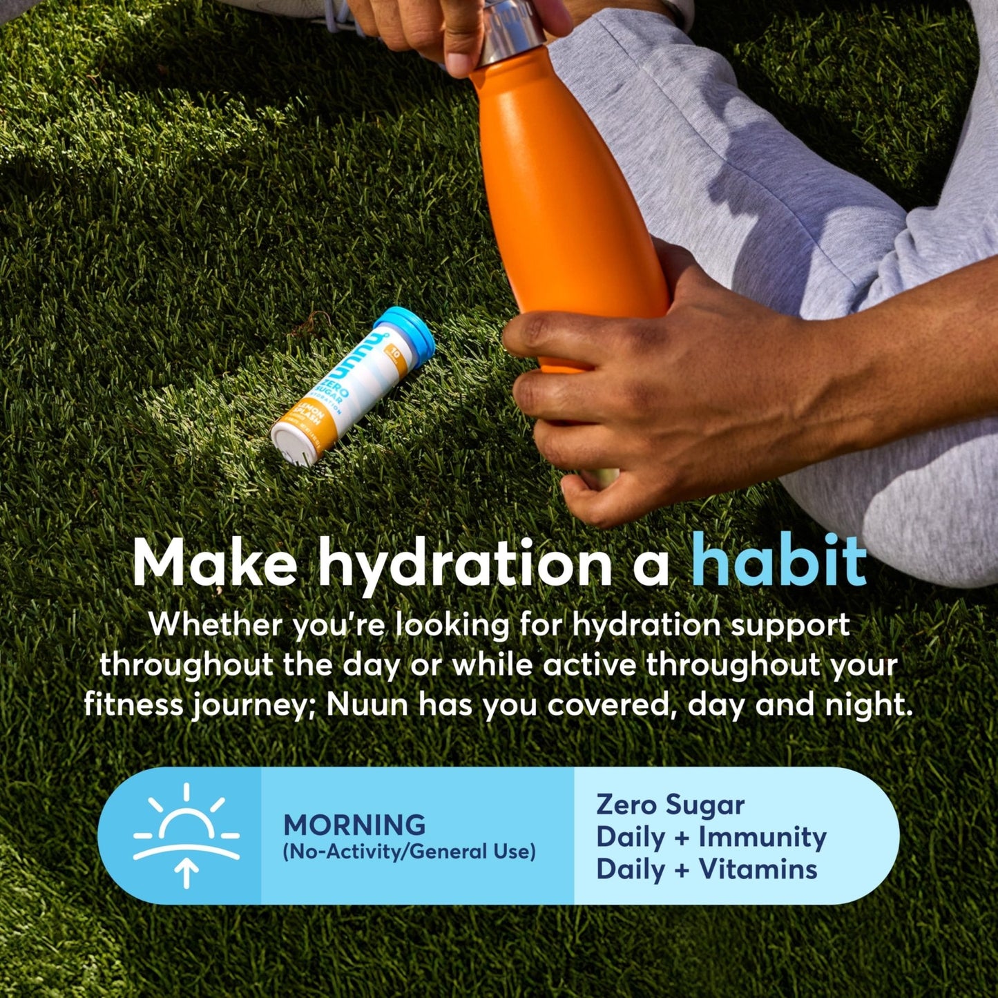 Nuun Zero Sugar Hydration Electrolyte Tablets - Magnesium, Calcium, Potassium, Chloride & Sodium, Light & Delicious Fruit Flavors, No Sugar, Gluten Free, Vegan - Maple Wellness Supplements