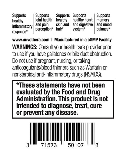 Nuvothera Super-Micronized Turmeric Curcumin Capsules Rapid Absorption, Whole Root, Non-GMO, Skin, Gut Health & Antioxidants (1 Month Pack (60 Capsules)) - Maple Wellness Supplements