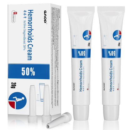 NXHMSWYG Hemorrhoid Cream, Fissure Ointment Body Care Cream Helps to Relieve Pain&Reduce Burning for Men and Women (2pcs) - Maple Wellness Supplements