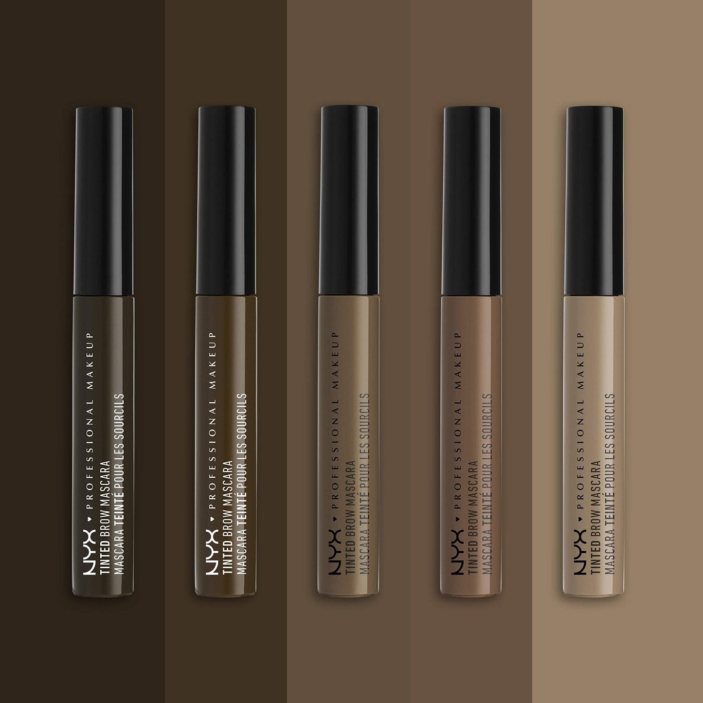 NYX PROFESSIONAL MAKEUP Tinted Eyebrow Mascara, Chocolate - Maple Wellness Supplements