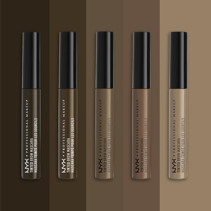NYX PROFESSIONAL MAKEUP Tinted Eyebrow Mascara, Chocolate - Maple Wellness Supplements
