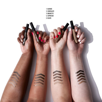 NYX PROFESSIONAL MAKEUP Tinted Eyebrow Mascara, Chocolate - Maple Wellness Supplements