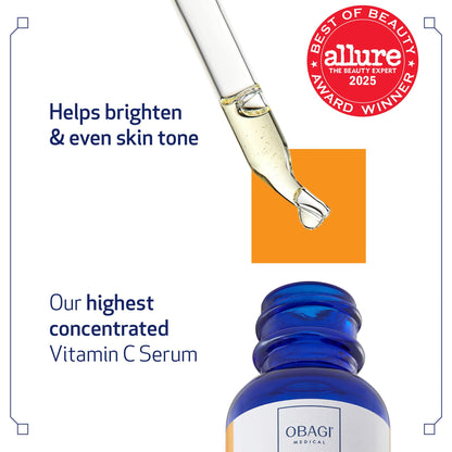 Obagi Professional-C 20% Vitamin C Serum & Hydrate Facial Moisturizer Bundle – Brightens Skin Tone - Maple Wellness Supplements