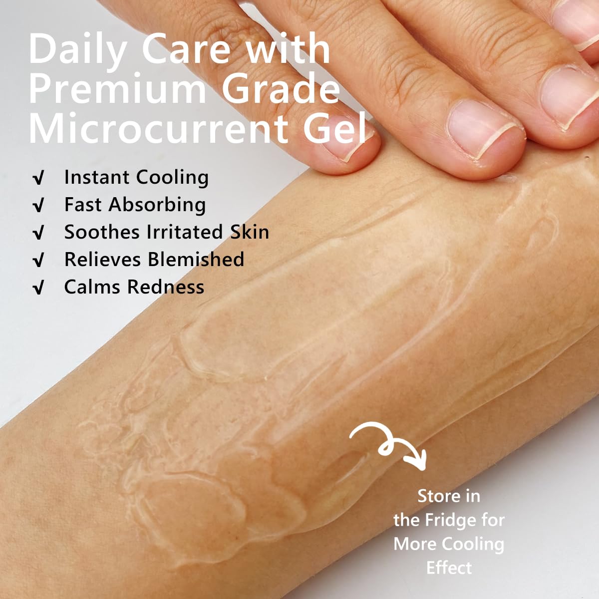 Oeneis Hydrating Microcurrent Conductive Gel, Fragrance-Free, Paraben-Free, Gel Primer with Hyaluronic Acid, Non-irritating - Maple Wellness Supplements
