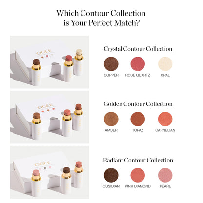 Ogee Sculpted Face Stick (ROSE QUARTZ - ROSE BLUSH) Certified Organic Blush Stick - Multi-Use Cream Blush Stick for Cheeks, Lips & Face - Maple Wellness Supplements