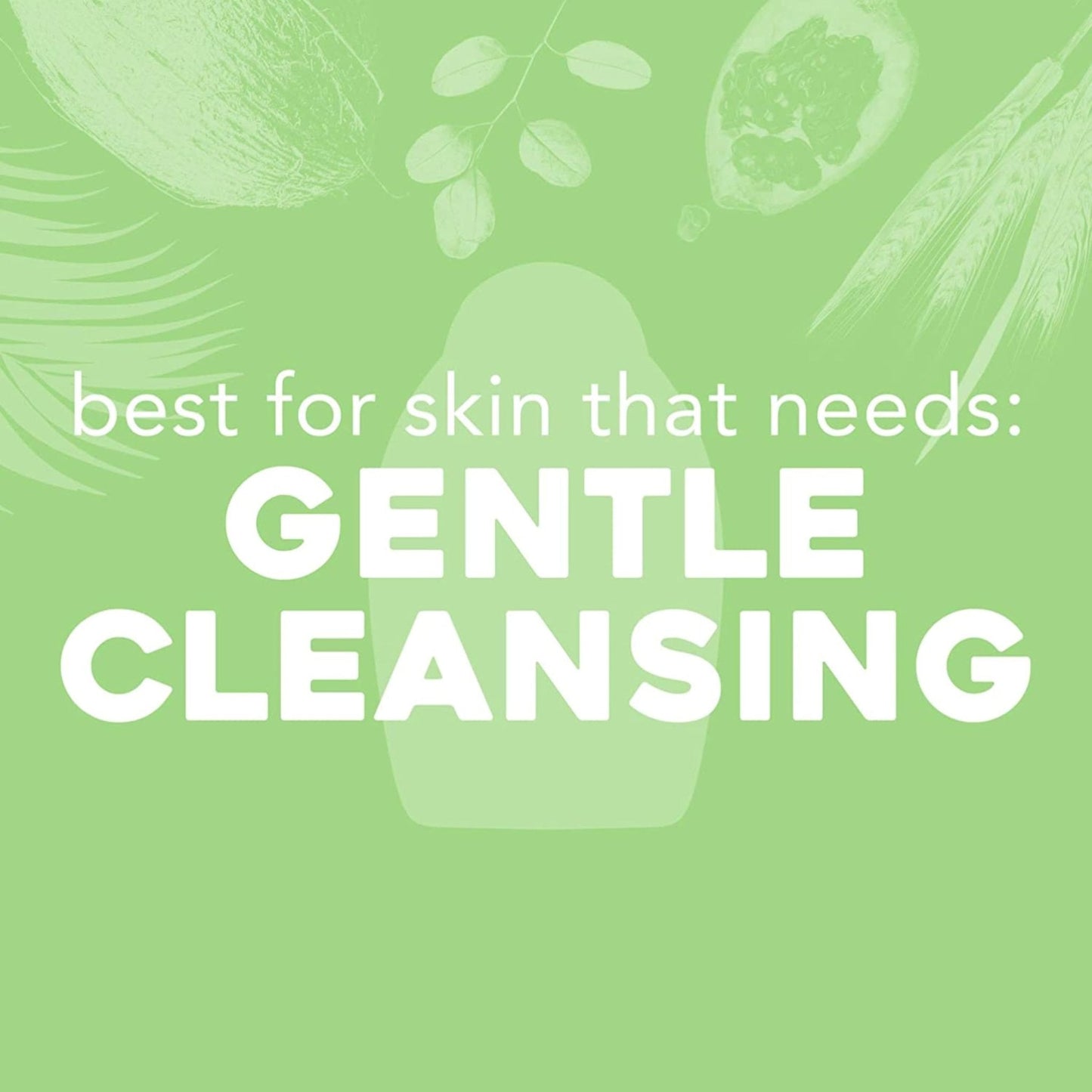 OGX Sensitive + Rose Water & Pink Sea Salt Exfoliating Body Scrub + Rose Quartz, Gentle Exfoliating Daily Body Wash Softens Skin - Maple Wellness Supplements