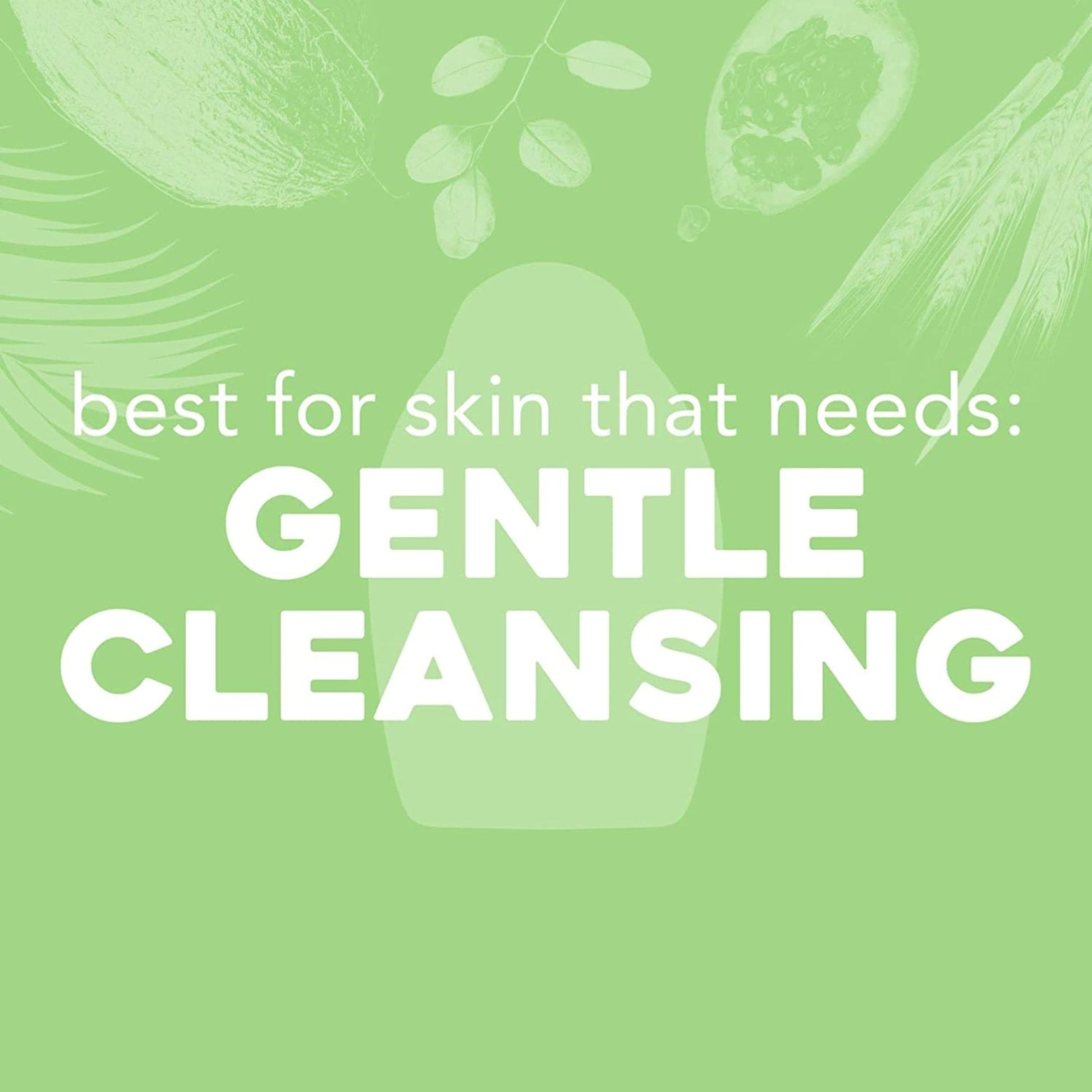 OGX Sensitive + Rose Water & Pink Sea Salt Exfoliating Body Scrub + Rose Quartz, Gentle Exfoliating Daily Body Wash Softens Skin - Maple Wellness Supplements