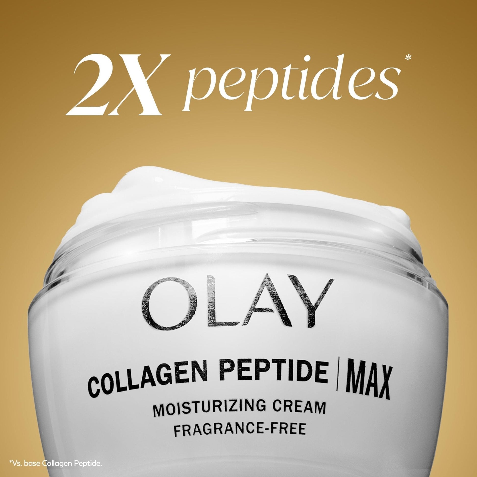 Olay Collagen Peptide Face Moisturizer, Firming Cream for Women, Fragrance-Free, Non-Greasy - Hydrating, Anti-Aging, Anti-Wrinkle - Maple Wellness Supplements