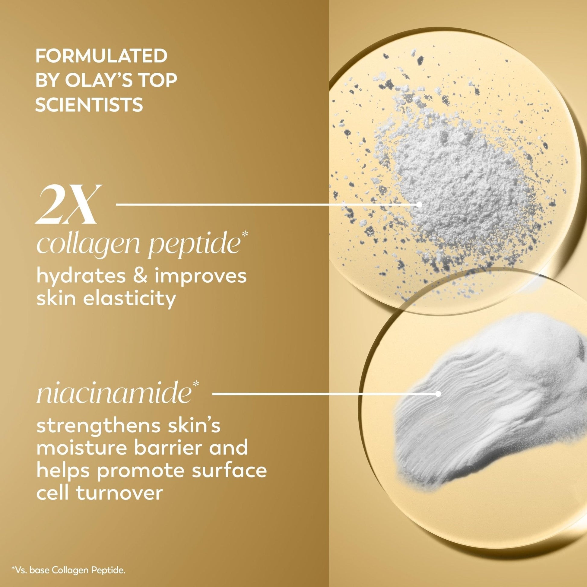 Olay Collagen Peptide Face Moisturizer, Firming Cream for Women, Fragrance-Free, Non-Greasy - Hydrating, Anti-Aging, Anti-Wrinkle - Maple Wellness Supplements